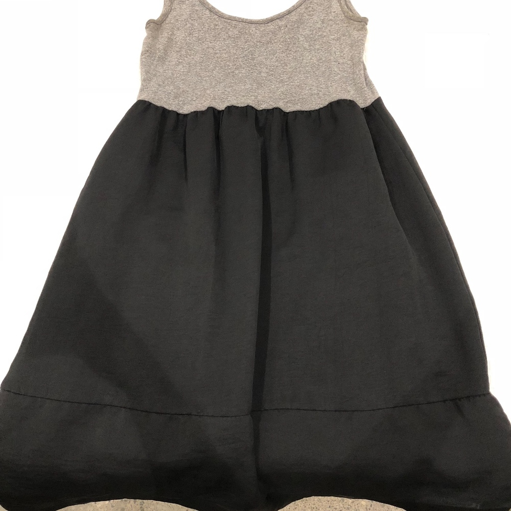 Grey and Black dress